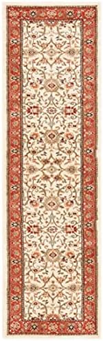 SAFAVIEH Lyndhurst Runner Rug 2'3"x14', Ivory & Rust LNH212R - Image 3