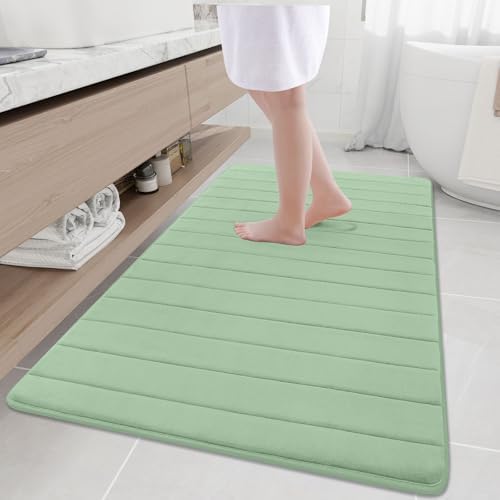Buganda Memory Foam Bath Mat 59 x 34, Ultra Soft Absorbent Bathroom Rugs by Buganda