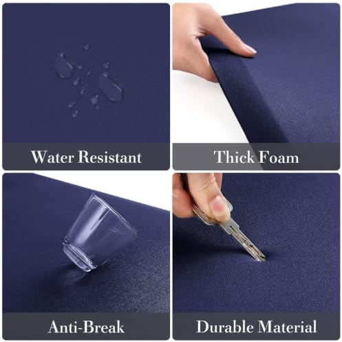 HappyTrends 2 PCS Kitchen Mat Cushioned Anti-Fatigue Floor Mat, - Image 3