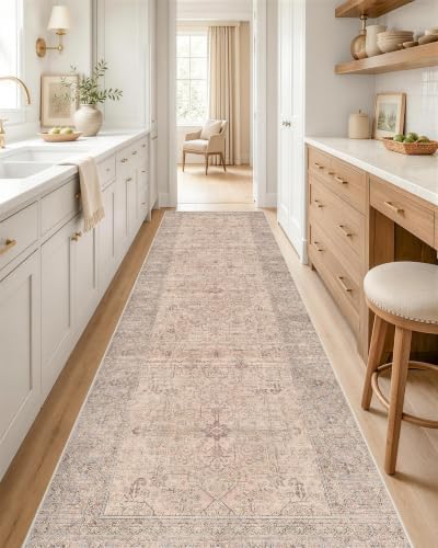 OLANLY 2x8 Washable Runner Rug, Soft Non Slip Carpet for Hallway Kitchen by OLANLY