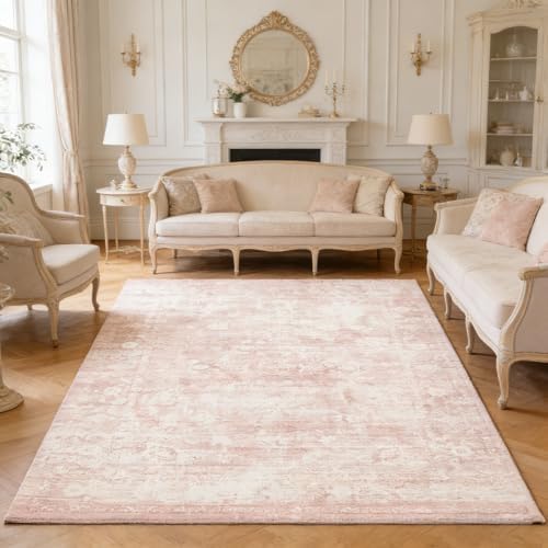 Homemate Washable Rug 6x9 Area Rugs - Vintage Rugs for Living Room - Image 2