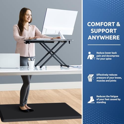 0.8" Thick Kitchen Mat Cushioned Anti Fatigue Rug Comfort Floor Mats - Image 4