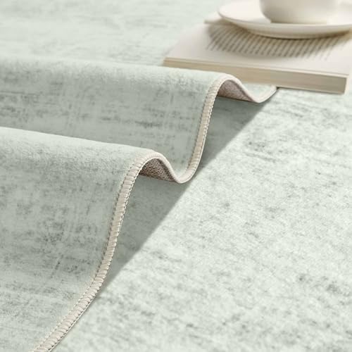 Area Rugs 6x9 for Living Room, Washable Green Rugs for Bedroom - Image 6