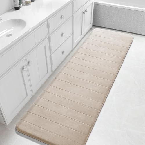 Yimobra 72"x24" Bathroom Runner Rug, Extra Long Memory Foam Bath Mat by Yimobra