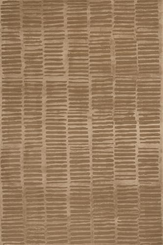 nuLOOM Kailani Sand Abstract Washable Area Rug, 10' x 13' - Image 3