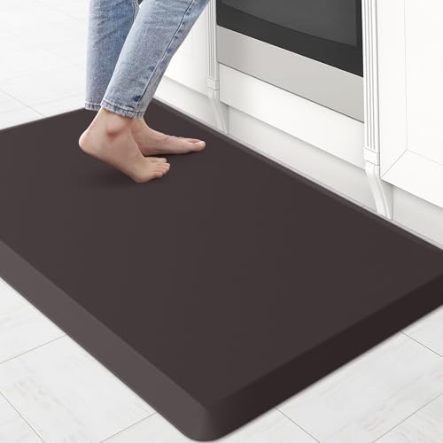 0.8" Thick Kitchen Mat Cushioned Anti Fatigue Rug Comfort Floor Mats by KitchenClouds