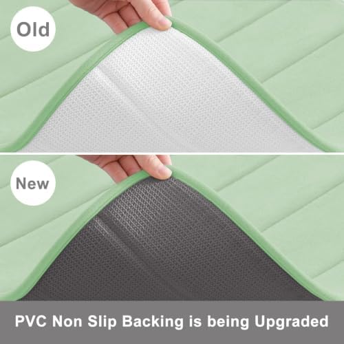 Buganda Memory Foam Bath Mat 31.5 x 20, Ultra Soft Absorbent Bathroom Rugs - Image 4