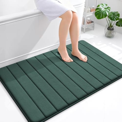 OLANLY Memory Foam Large Bath Mat 44x32, Super Soft Absorbent Bathroom Rugs by OLANLY