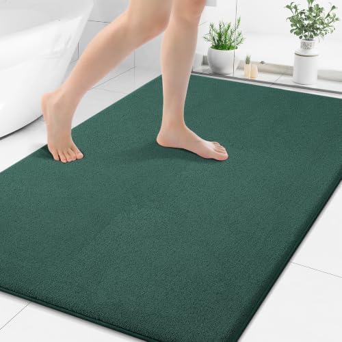 Smiry Memory Foam Bath Mat 48x32, Extra Soft Absorbent Bathroom Rugs by Smiry