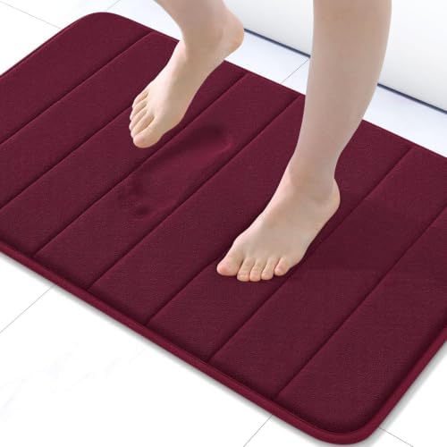 Buganda Memory Foam Bath Mat 31.5 x 20, Ultra Soft Absorbent Bathroom Rugs by Buganda