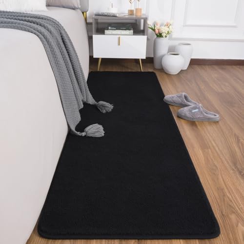 AROGAN 2x6 Runner Rug for Hallway, Long Runner Rugs Non Slip, Black - Image 6