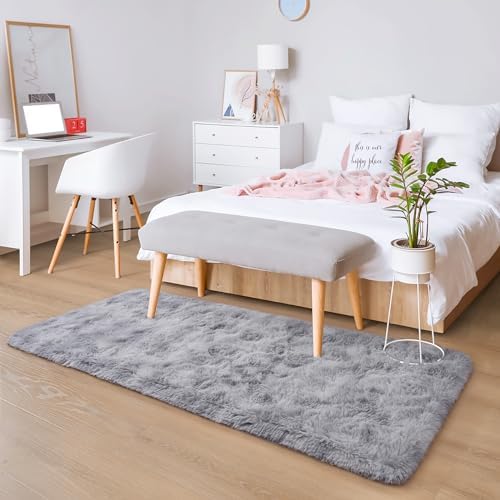 Chicrug Soft Runner Rugs for Bedroom Living Room Plush Fluffy Rug 2x10 - Image 3