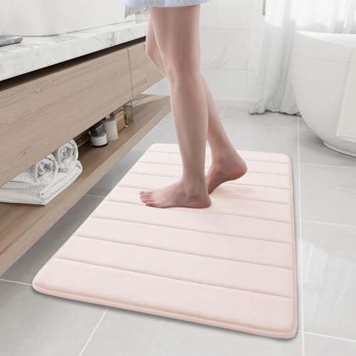 Buganda Memory Foam Bath Mat 35.4 x 24, Ultra Soft Absorbent Bathroom Rugs by Buganda