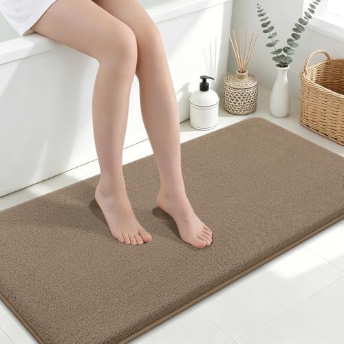Smiry Memory Foam Bath Mat 47x24, Extra Soft Absorbent Bathroom Rugs by Smiry