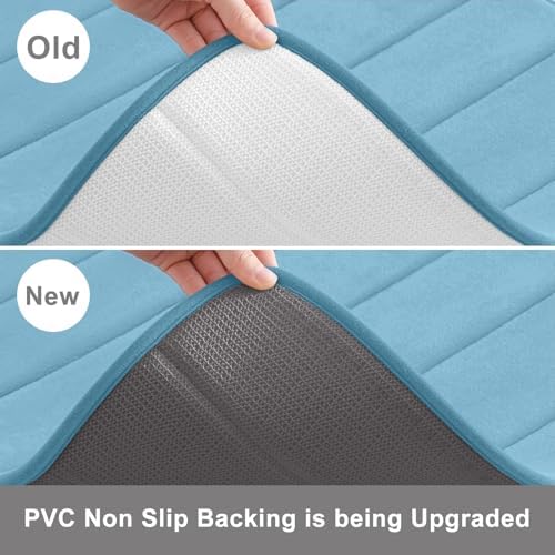 Buganda Memory Foam Bath Mat 59 x 34, Ultra Soft Absorbent Bathroom Rugs - Image 4