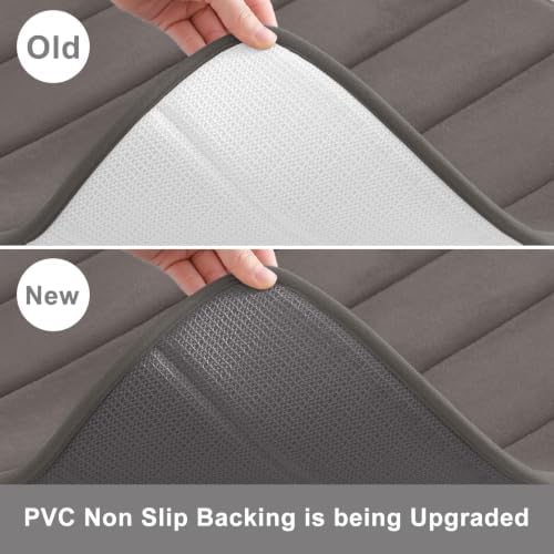 Buganda Memory Foam Bath Mat 34 x 20, Ultra Soft Absorbent Bathroom Rugs - Image 4