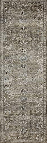 Loloi Layla Antique/Moss 9'-6" x 14' Area Rug - Image 7