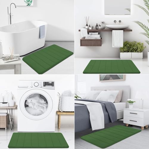 Buganda Memory Foam Bath Mat 35.4 x 24, Ultra Soft Absorbent Bathroom Rugs - Image 7