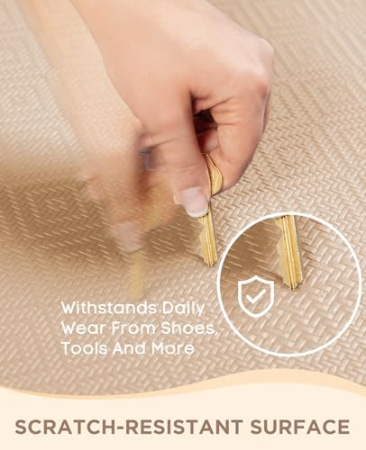 Ophanie Kitchen Mats for Floor,3/4 inch Thick,20x32 Anti Fatigue Cushioned Mat,Kitchen Rugs,Waterproof,Comfort Ergonomic Standing Mat for Office,Home,Sink with 99+ Pairs of Anti-Slip Bottom Ridges - Image 5