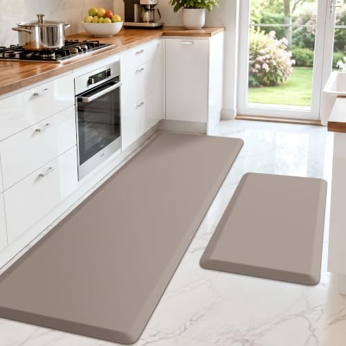HappyTrends 2 PCS Kitchen Mat Cushioned Anti-Fatigue Floor Mat, by HappyTrends