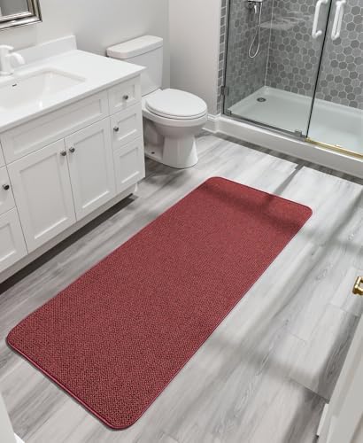 Bosap Bath Mat,Ultra Thin Bathroom Runner Rugs,Large Bath Mats for Bathroom - Image 6