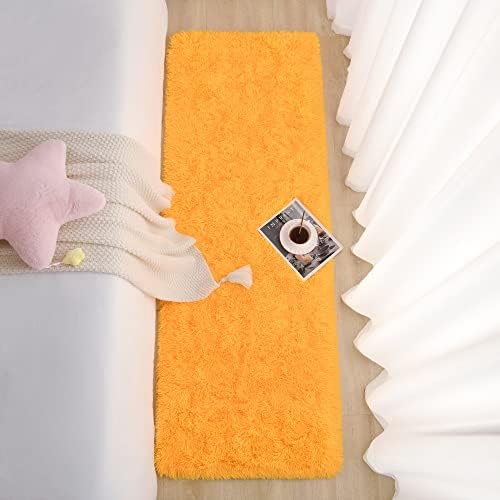 Chicrug Soft Runner Rugs for Bedroom Living Room Plush Fluffy Rug 2x6 - Image 6