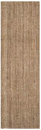 SAFAVIEH Natural Fiber Runner Rug 2'6"x12', Jute Knotted Natural NF447M - Image 3