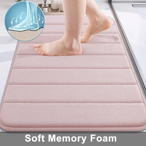 Buganda Memory Foam Bath Mat 30 x 20, Ultra Soft Absorbent Bathroom Rugs - Image 3