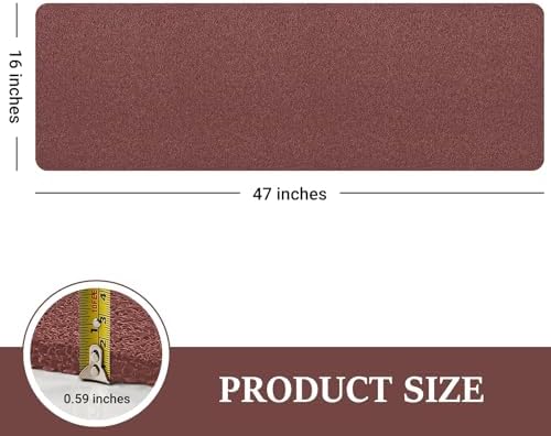 LuxStep Shower Mat Bathtub Mat Non-Slip Bath Mat with Drain, Quick Drying - Image 2