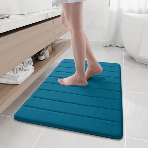 Buganda Memory Foam Bath Mat 35 x 24, Ultra Soft Absorbent Bathroom Rugs by Buganda
