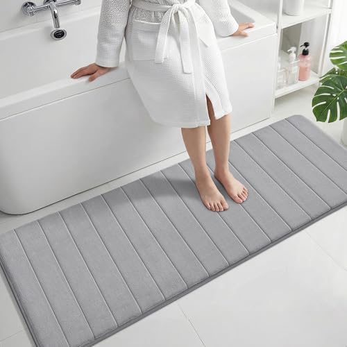 Yimobra 60"x24" Extra Long Memory Foam Bath Mat, Super Soft Bath Rug by Yimobra