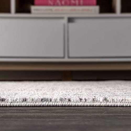 JONATHAN Y Boho Vintage Diamond Cream/Gray Indoor Area Rug 12X18 ft, Moroccan Hype for Living Room, Bedroom, Kitchen, Office, Easy-Cleaning, High Traffic, Pet-Friendly, Non-Shedding (MOH101B-18) - Image 6