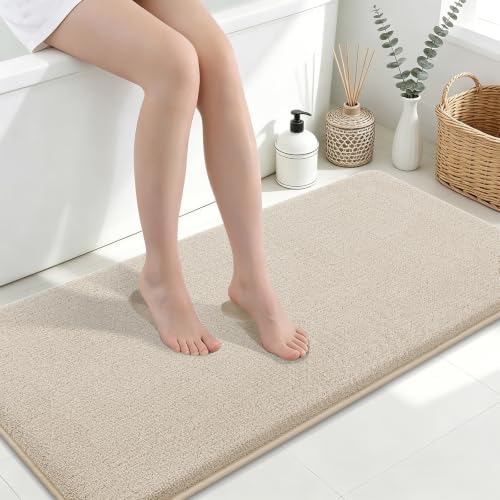 Smiry Memory Foam Bath Mat 47x24, Extra Soft Absorbent Bathroom Rugs by Smiry