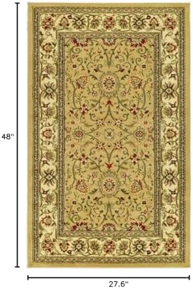 SAFAVIEH Lyndhurst Accent Rug 2'3"x4', Beige & Ivory LNH212D - Image 2