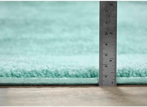 Garland Rug Traditional Nylon Washable Sea Foam 3 Bath Rugs (17" X 24", 21" X 34", 21" X 34") - Soft, Absorbent, and Stylish for Your Bathroom - Image 3