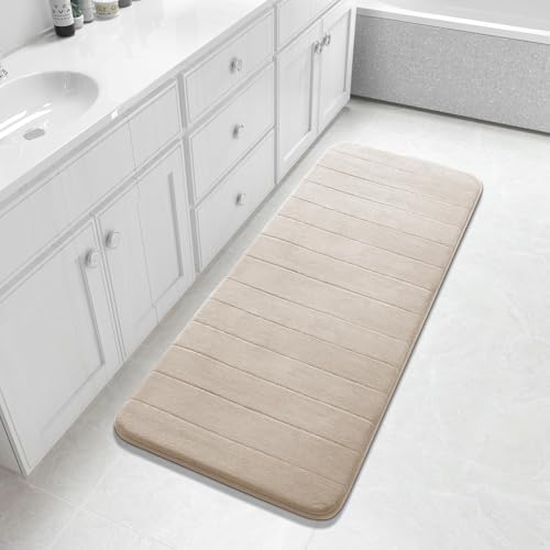Yimobra 55"x24" Large Bathroom Rug Runner, Memory Foam Bath Mat, Super Soft by Yimobra