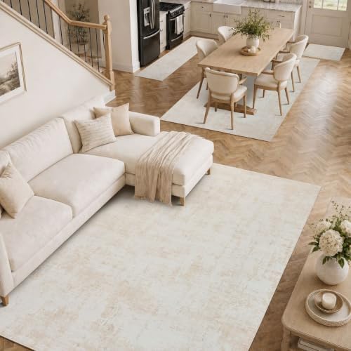 8x10 Area Rugs Washable Abstract Rug for Living Room Bedroom - Image 5
