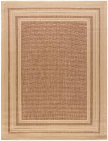 SAFAVIEH Courtyard Outdoor Rug 10x14, X-Large Dark Beige CY8475-39321 - Image 2