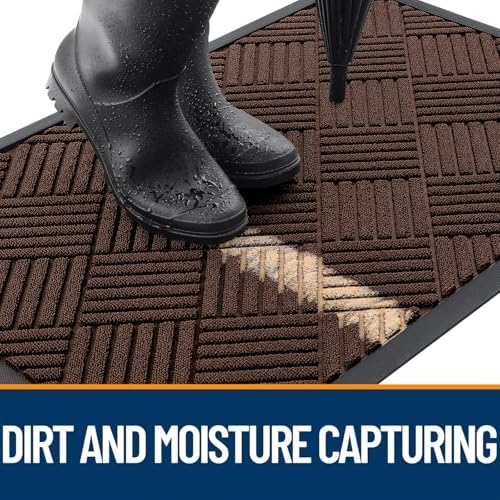 OLANLY Front Door Mat Outside Entrance 71x23, Waterproof Heavy-Duty Doormat - Image 3