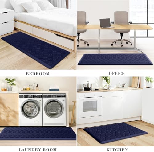 Kitchen Mat 2 PCS Cushioned Anti-Fatigue Floor Mat Standing Mat for Kitchen - Image 7