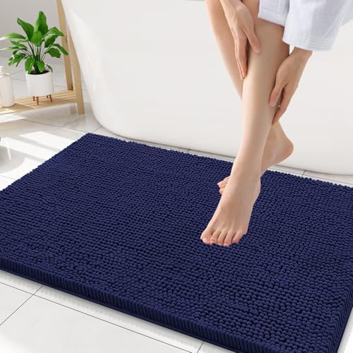 Smiry Bathroom Rugs 34X21, Luxury Chenille Extra Soft Absorbent Bath Mat by Smiry