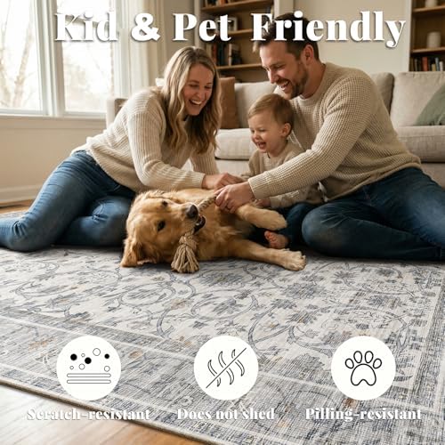 Washable Small Area Rugs for Entryway: 2x3 Door Mat Indoor Entrance - Image 5