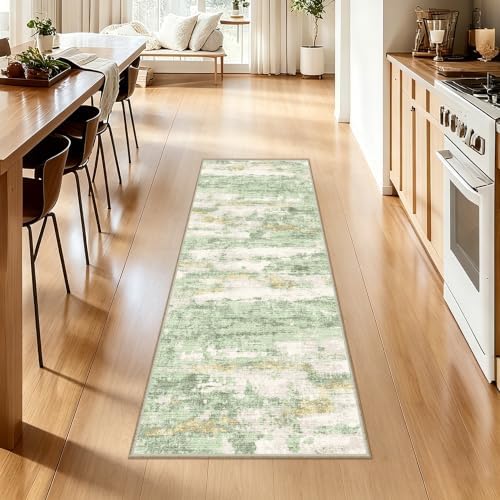 Washable Runners for Hallway 2x6 Runner Rug,Ultra-Thin Kitchen Runner Rugs,Non-Slip Backing Entryway Rug Runner,Abstract Carpet for Hallways,Bedroom,Dining,Laundry Room by Unknown