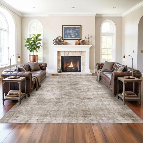 Homemate Washable Rug 8x10 Area Rugs - Vintage Rugs for Living Room by Homemate