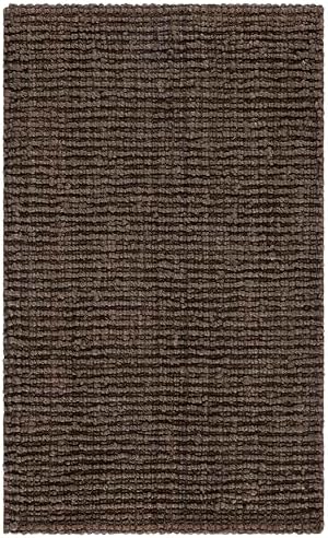 SAFAVIEH Natural Fiber Area Rug 4x6, Jute Knotted Brown NF447D - Image 2