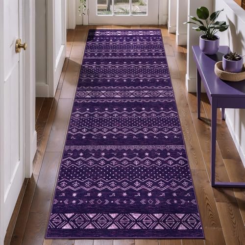 SERISSA 2x5 Washable Non-Slip Boho Runner Rug for Kitchen - Image 2