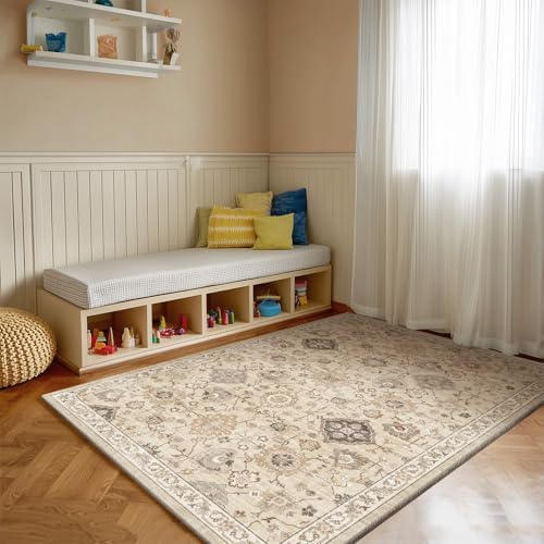 Washable Entryway Small Area Rugs: Door Mat Indoor Entrance 3x5 Rug Stain Resistant Non Slip Soft Carpet Rug for Kitchen Front Door Indoor Entrance Entry Bedroom Kids Room - Image 6