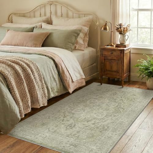Homemate Washable Rug 3x5 Area Rugs - Vintage Rugs for Living Room - Image 3