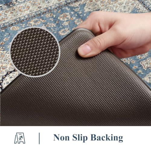 Collive Kitchen Mats for Floor, Boho Washable Sink Rug-17.3"x29" - Image 4