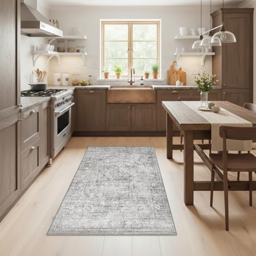 Homemate Washable Rug 4x6 Area Rugs - Vintage Rugs for Living Room - Image 3